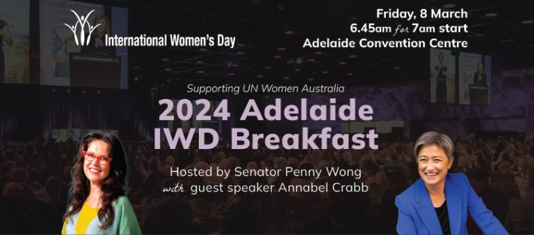 2024 Adelaide International Women's Day Breakfast - UNAA South Australia