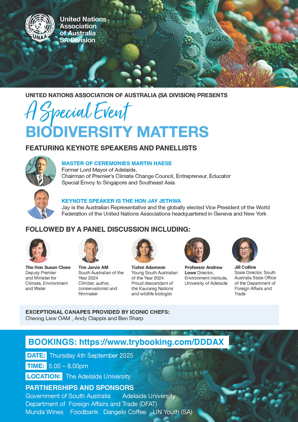 Biodiversity Matters Panel 4 September 2025 - Flyer